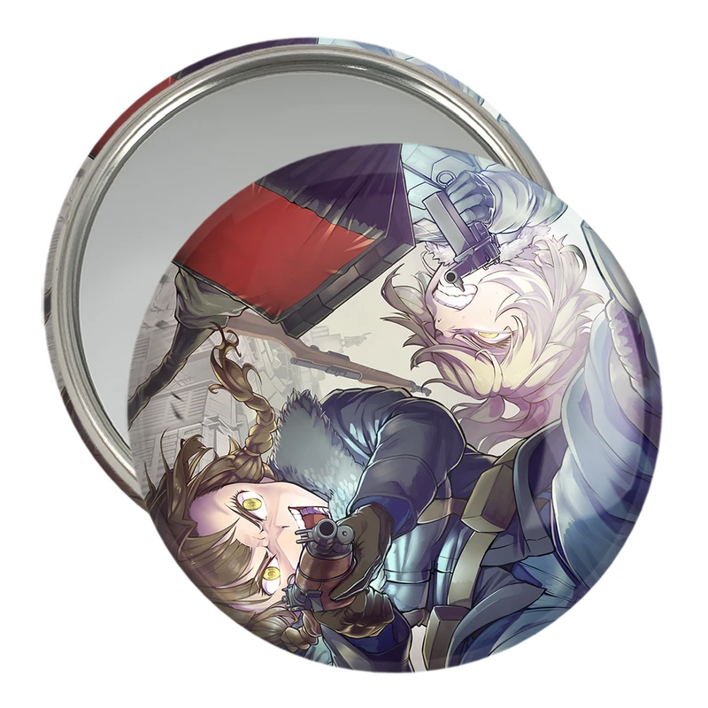 آینه جیبی خندالو مدل تانیا و ماری انیمه یوجو سنکی کد 34673