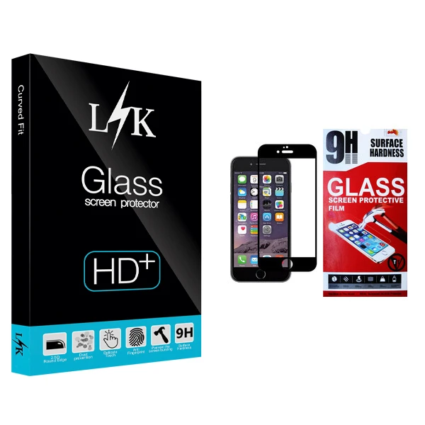 محافظ صفحه نمایش ال کی مدل +LITE مناسب برای گوشی موبایل اپل 6 Iphone