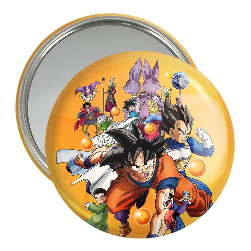 آینه جیبی خندالو مدل انیمه دراگون بال Dragon Ball  کد 12055