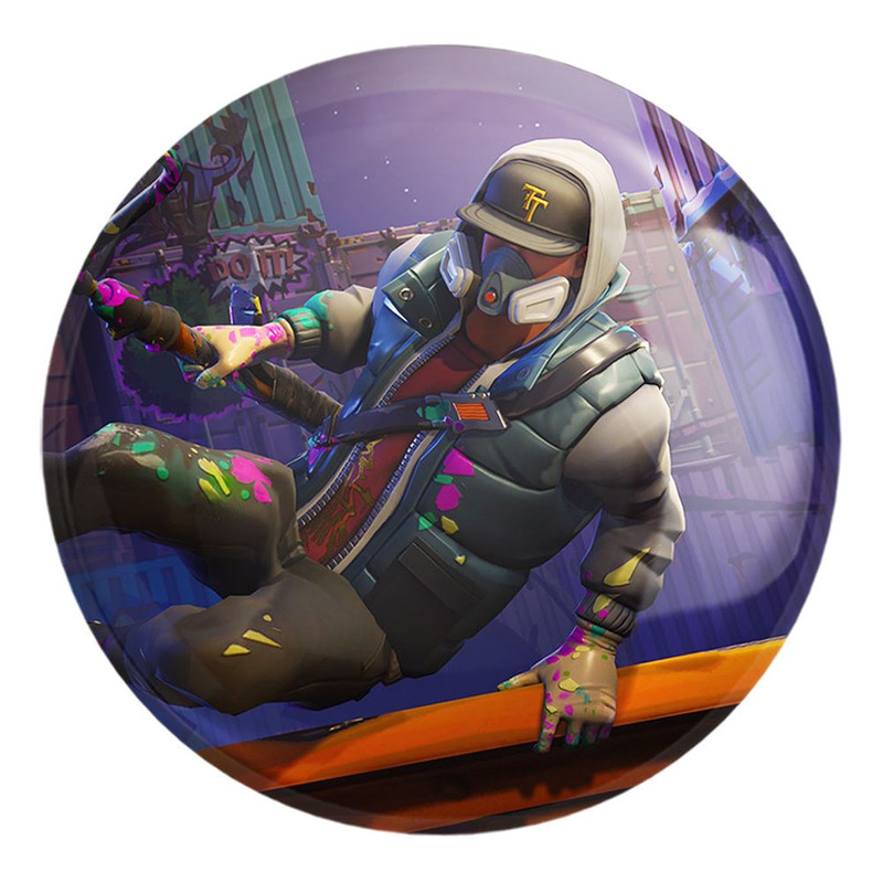 پیکسل خندالو طرح بازی فورتنایت Fortnite کد 26284 مدل بزرگ