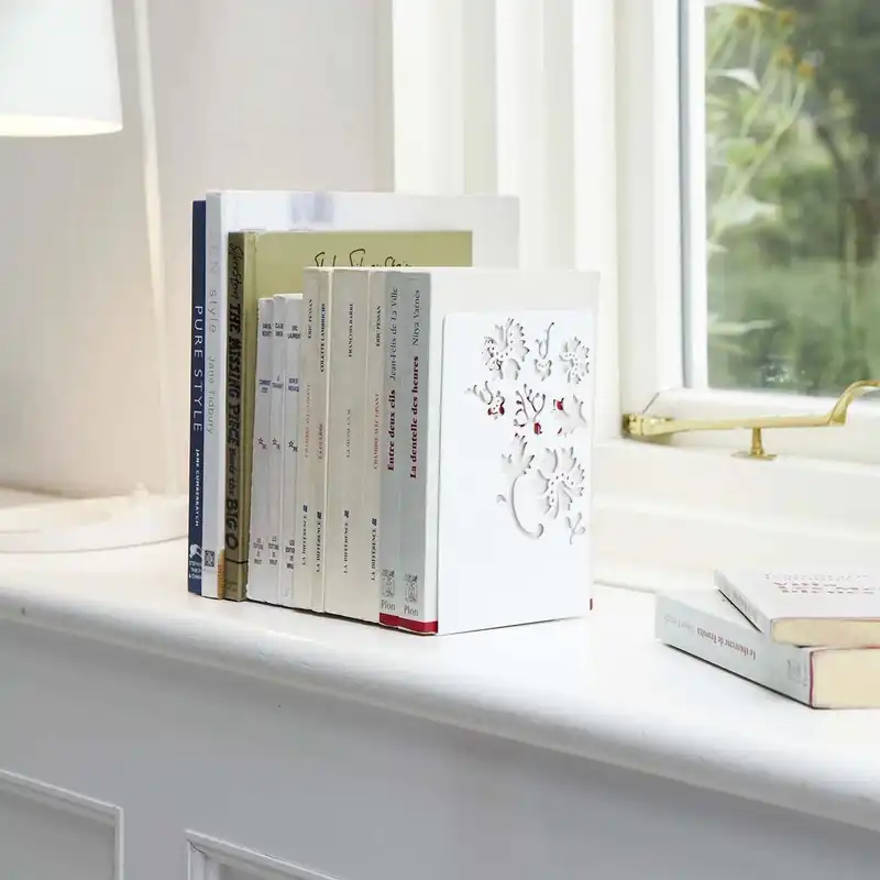 نگهدارنده کتاب مدل Floral بسته 2 عددی