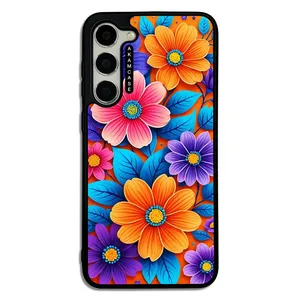 AKAM AMC-WSGS23P-FLOWERS-39 Cover For Samsung Galaxy S23 Plus