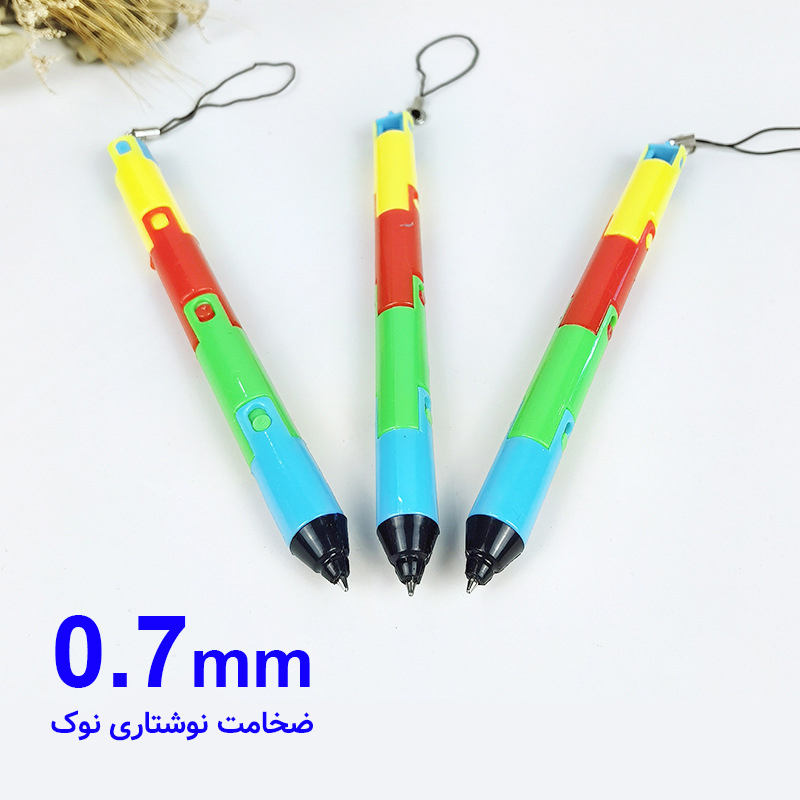 خودکار 0.5 میلی متری مدل لگویی کد Folding Pen بسته 2 عددی خودکار 0.5 میلی متری مدل لگویی کد Folding Pen بسته 2 عددی