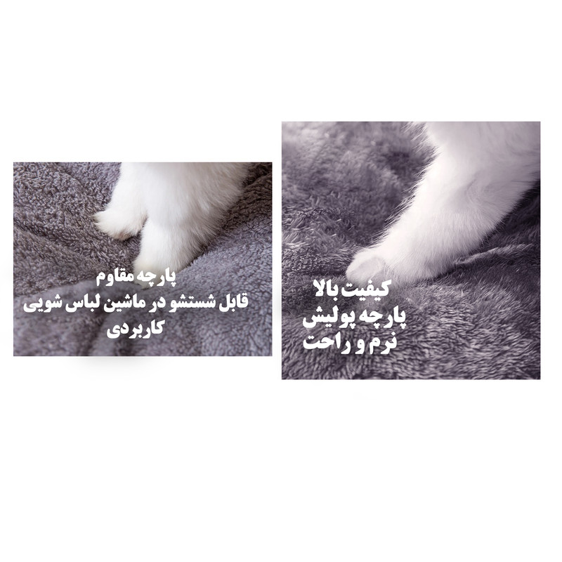 جای خواب سگ و گربه آلوا مدل Villa-02