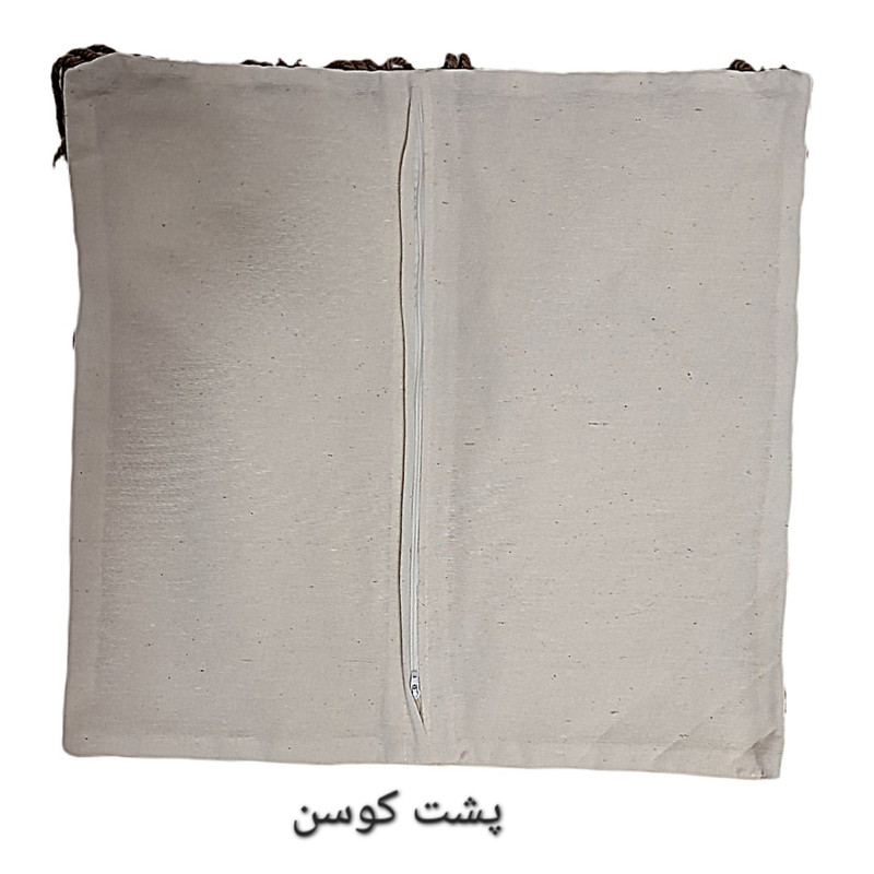کوسن مدل مکرومه سایز 42×42 سانتی‌متر