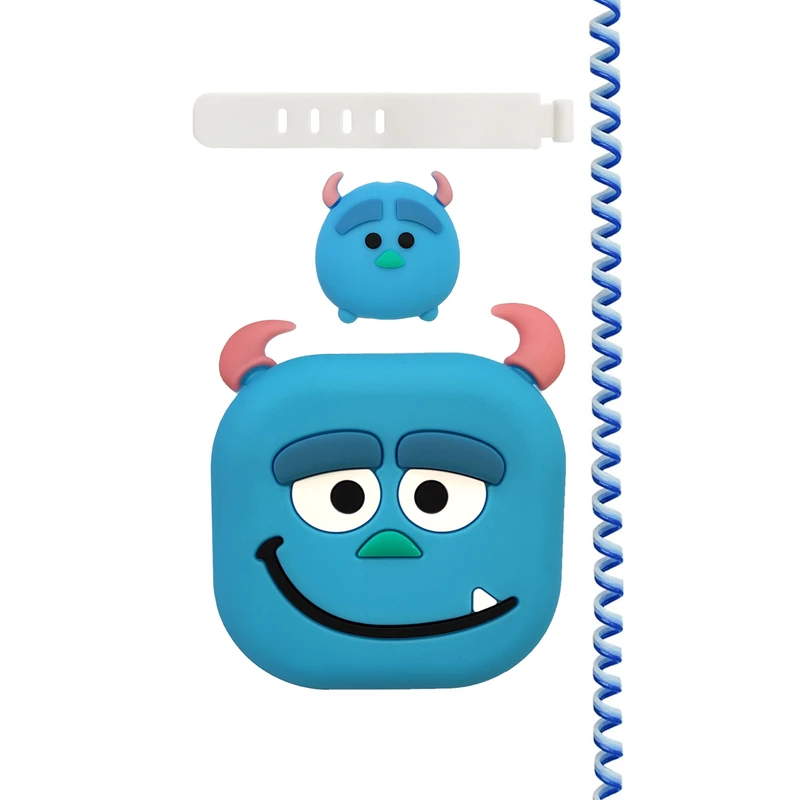 محافظ شارژر دیواری قاب تی رکس مدل SULLIVAN به همراه محافظ کابل مجموعه 4 عددی