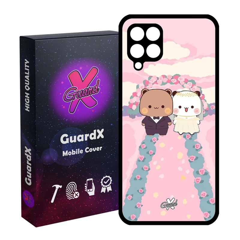 کاور گارد ایکس طرح Pet مدل Glass10314 مناسب برای گوشی موبایل سامسونگ Galaxy A12