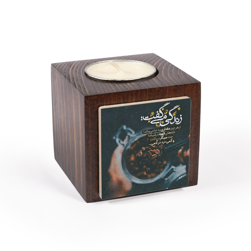 جاشمعی چوبی بیندو مدل JSHBD100