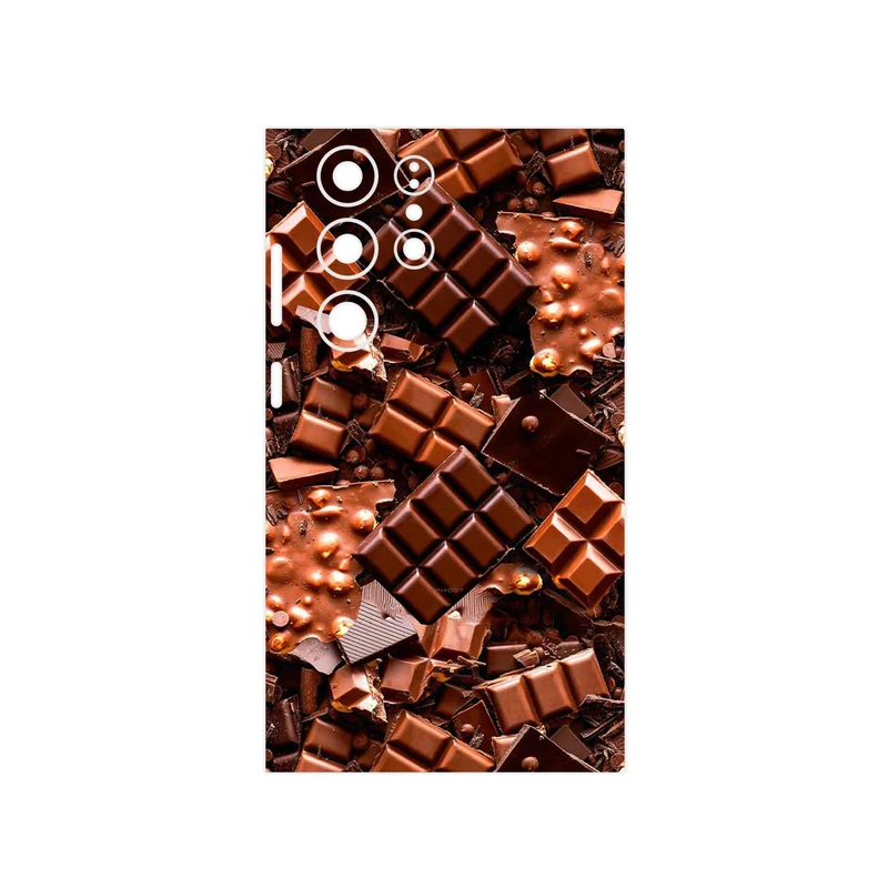 برچسب پوششی ماهوت مدل Chocolate مناسب برای گوشی موبایل سامسونگ Galaxy S23 Ultra