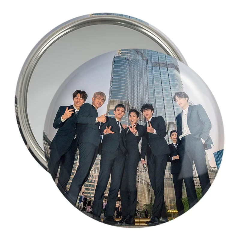 آینه جیبی خندالو مدل گروه اکسو EXO  کد 13641