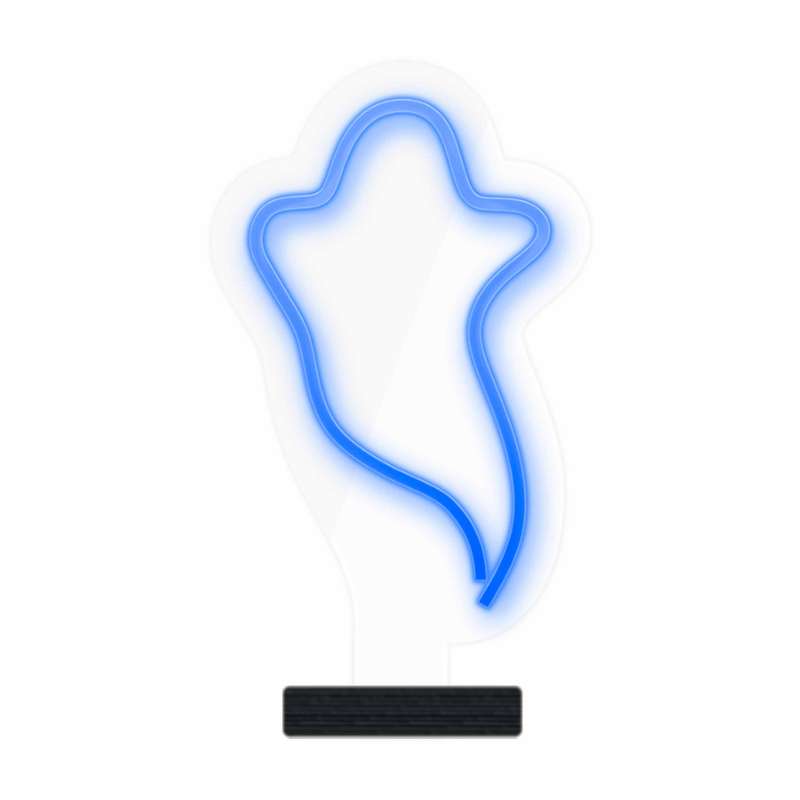 چراغ رومیزی مدل ریموت دار GHOST-GL_BL-GLASS