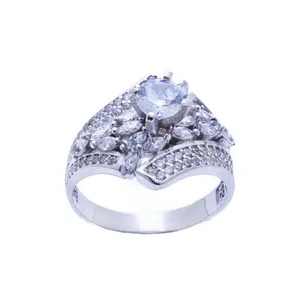 انگشتر نقره زنانه مدل AZ1094