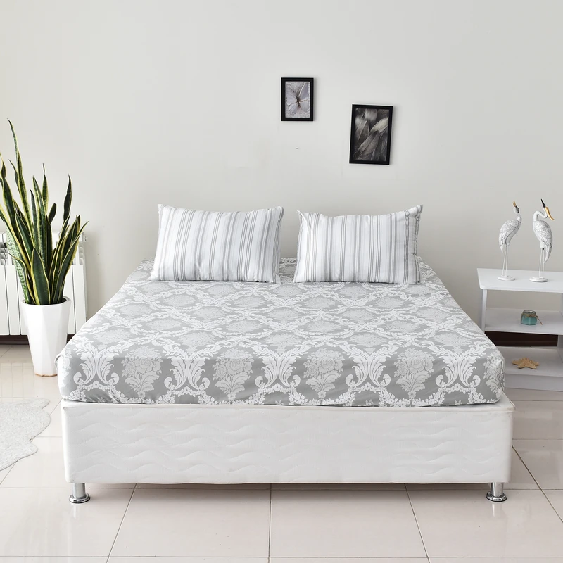 سرویس ملحفه بومرنگ مدل Dadfar-160 دونفره 3 تکه