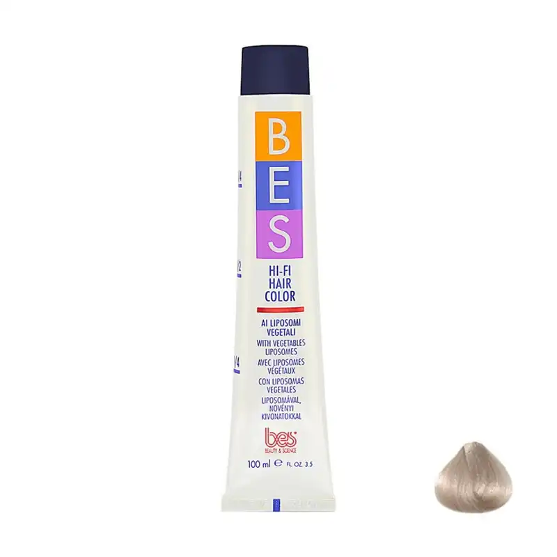 رنگ مو بس مدل Crystal شماره 900.12 حجم 100 میلی لیتر رنگ بلوند کریستالی خیلی روشن