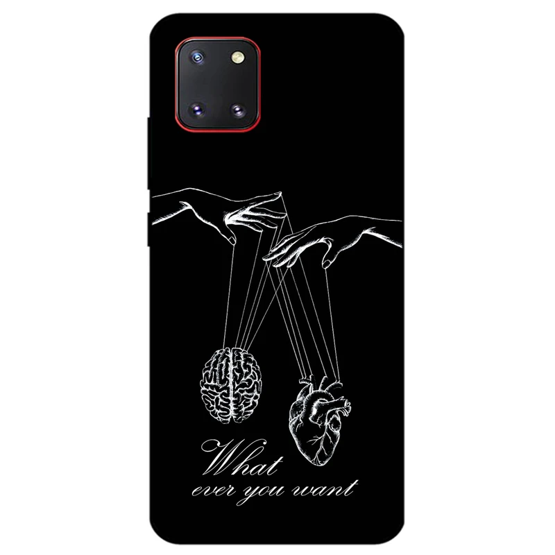 کاور مگافون طرح فکر و احساس مدل 1899 مناسب برای گوشی موبایل سامسونگ Galaxy Note 10 Lite   