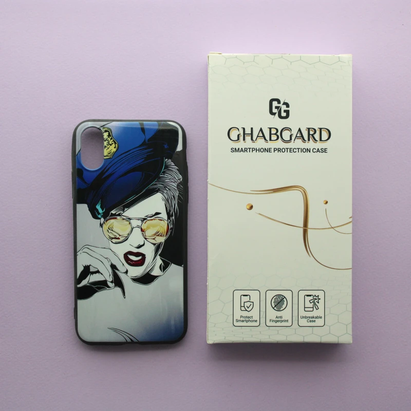 کاور قاب گارد مدل دخترانه  مناسب برای گوشی موبایل اپل iPhone X / Xs