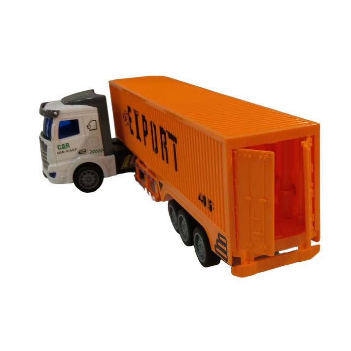 ماشین بازی مدل تریلر کانتینر دار کد CT32