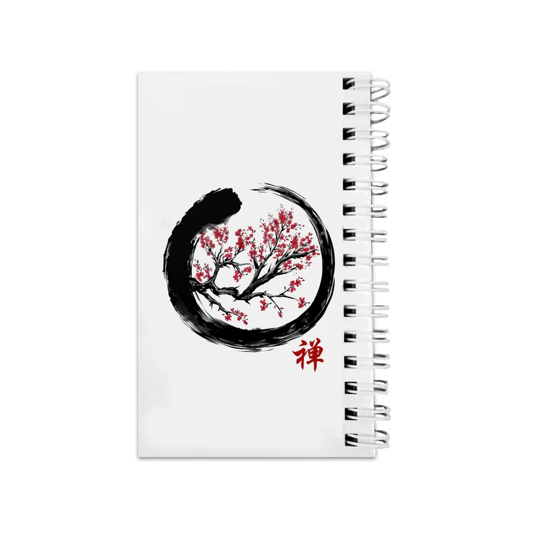 دفترچه یادداشت مدل to do list طرح شکوفه گیلاس ژاپنی کد 2085506