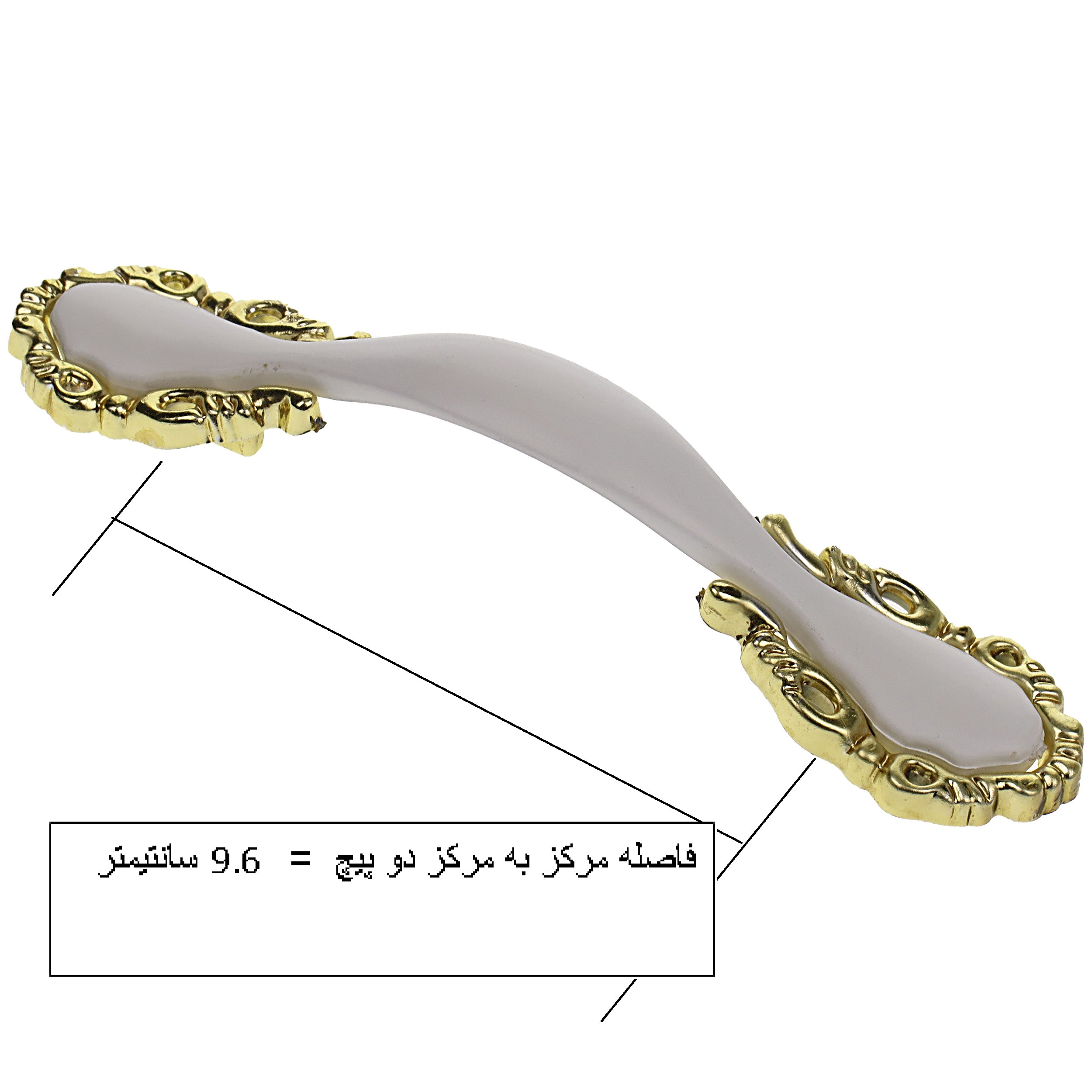 دستگیره کابینت مدل NR96 بسته 5 عددی دستگیره کابینت مدل NR96 بسته 5 عددی