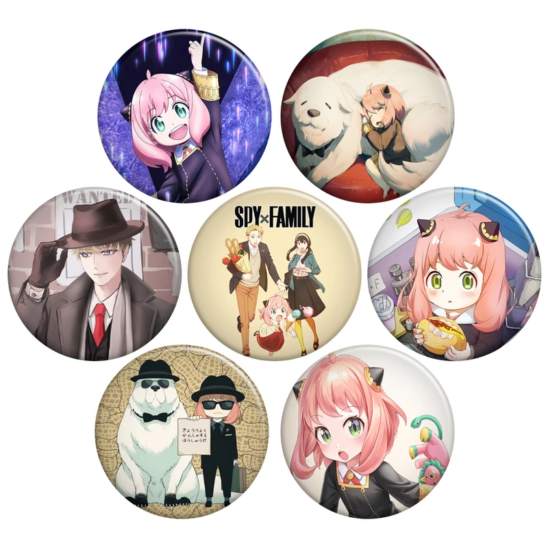 پیکسل گالری باجو طرح اسپای ایکس فمیلی کد Spy X Family 16 مجموعه 7 عددی