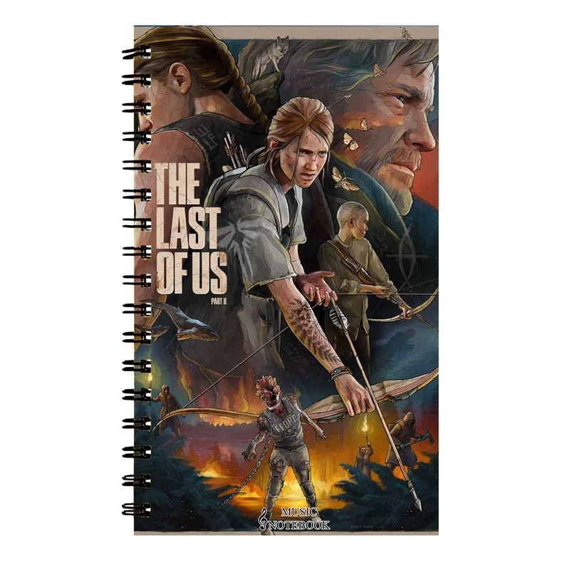 دفتر نت موسیقی طرح The Last Of Us کد DN-1105