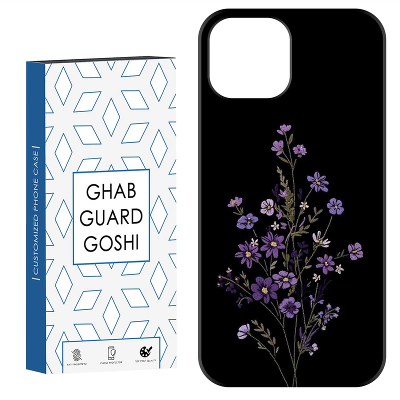 کاور قاب گارد گوشی طرح گل داوودی کد Dimo-868 مناسب برای گوشی موبایل اپل  IPHONE 12 / 12 PRO   