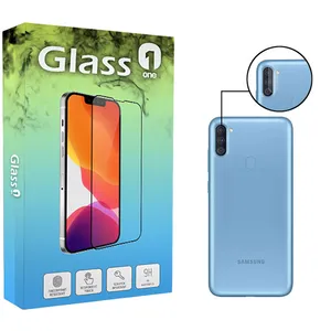 محافظ لنز دوربین گلس وان مدل SAD-01 مناسب برای گوشی موبایل سامسونگ Galaxy A11