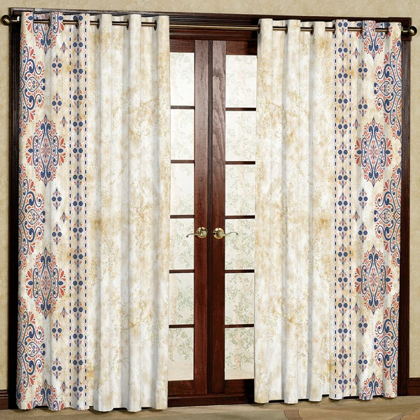 پرده مدل هازان پانچی کد 1 سایز 280x140 سانتی متر