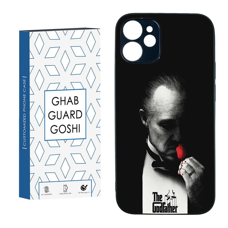 کاور قاب گارد گوشی طرح گاد فادر کد TPU-222 مناسب برای گوشی موبایل اپل IPHONE 12 MINI