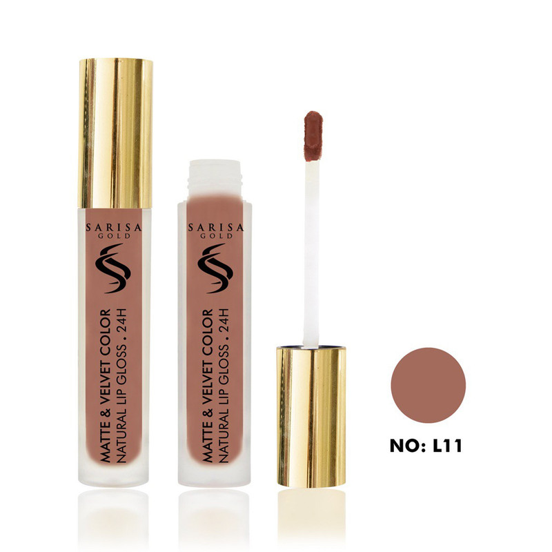 رژ لب مایع ساریسا گلد مدل MATTE شماره L11 رژ لب مایع ساریسا گلد مدل MATTE شماره L11