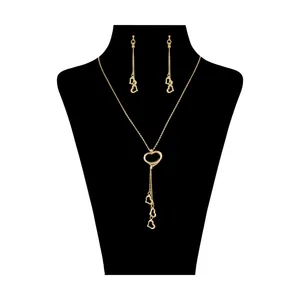 نیم ست طلا 18 عیار زنانه مایا ماهک مدل MS0499