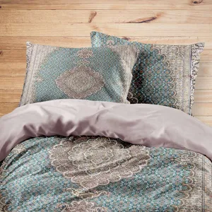 سرویس روتختی مدوپد طرح فرش تبریز مدل C-Tabriz66 یک نفره 4 تکه