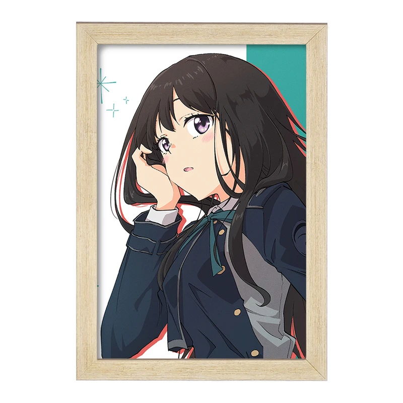 تابلو خندالو مدل تاکینا انیمه لیکوریس ریکویل Lycoris Recoil  کد 23049