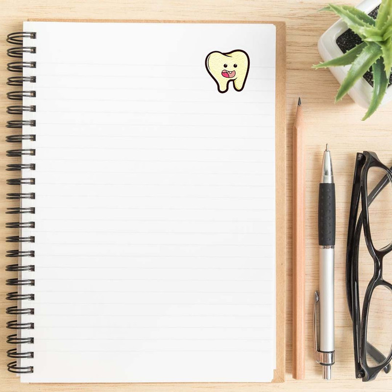 استیکر لپ تاپ طرح Tooth دندان کد ST-356 3