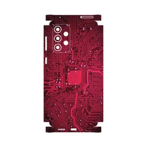 MAHOOT Red-Printed-Circuit-Board-FullSkin Cover Sticker for Samsung Galaxy A33 5G