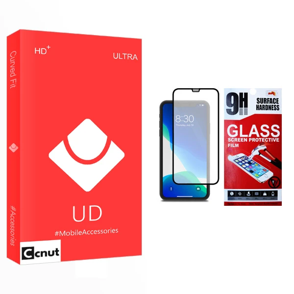 محافظ صفحه نمایش مات کوکونات مدل UD Glass مناسب برای گوشی موبایل اپل iPhone XR