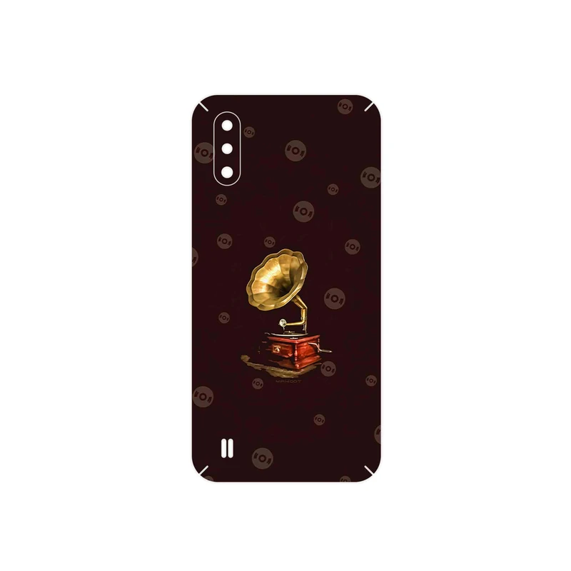 برچسب پوششی ماهوت مدل Gramophone Nostalgia مناسب برای گوشی موبایل سامسونگ Galaxy M01