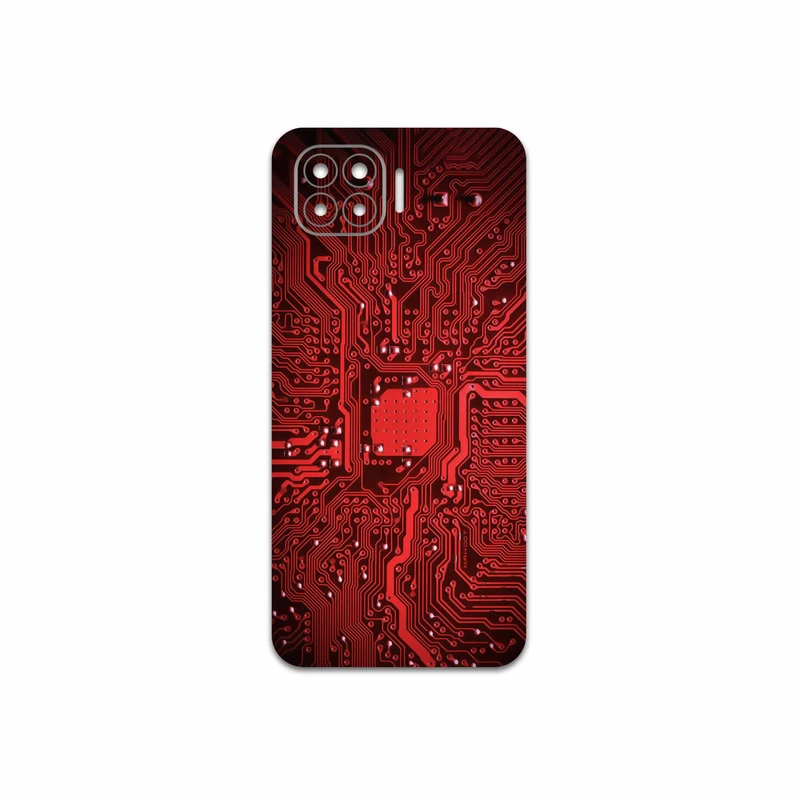 برچسب پوششی ماهوت مدل Red-Printed-Circuit-Board مناسب برای گوشی موبایل اپو A93