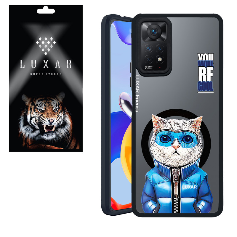 کاور لوکسار مدل Rich Cat  مناسب برای گوشی موبایل شیائومی Redmi Note 114G / Redmi Note 11S