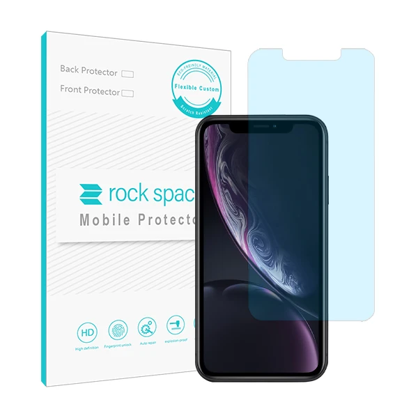 محافظ صفحه نمایش آنتی بلو راک اسپیس مدل HyBLU مناسب برای گوشی موبایل اپل iPhone XR