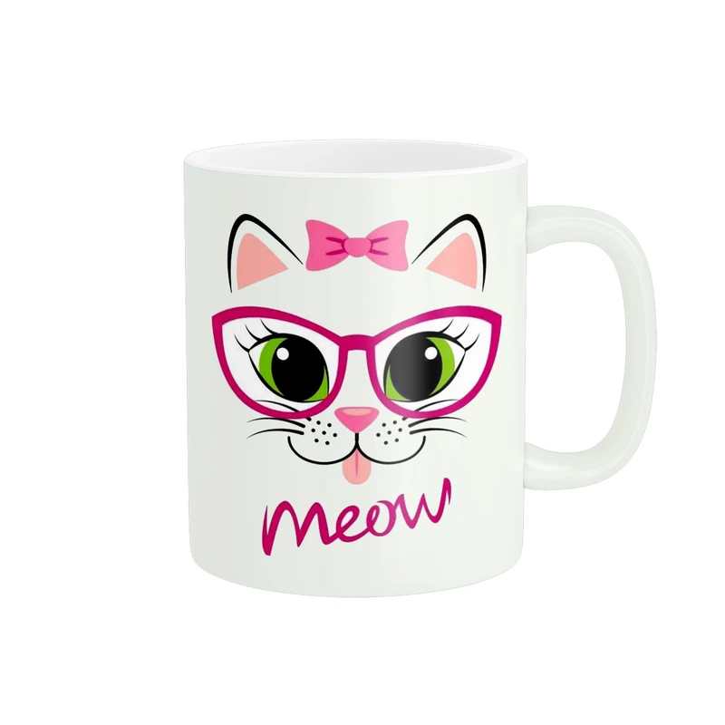 ماگ پاد آفرین طرح گربه کد 1938