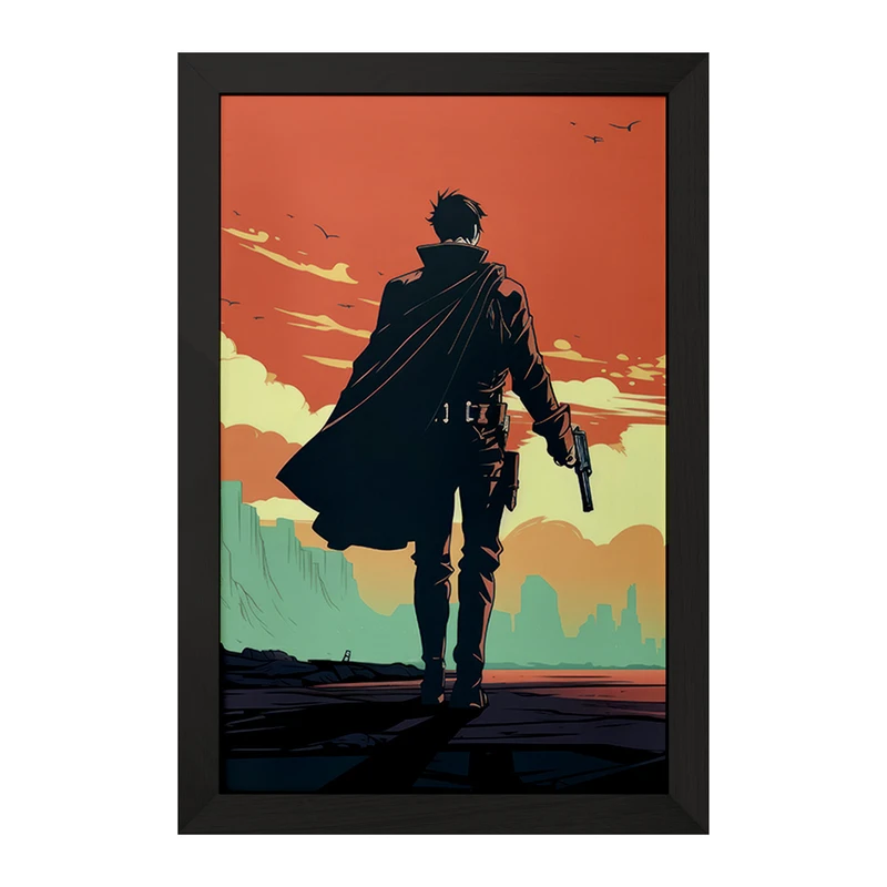 تابلو خندالو مدل کابوی (Cowboy) کد F2672