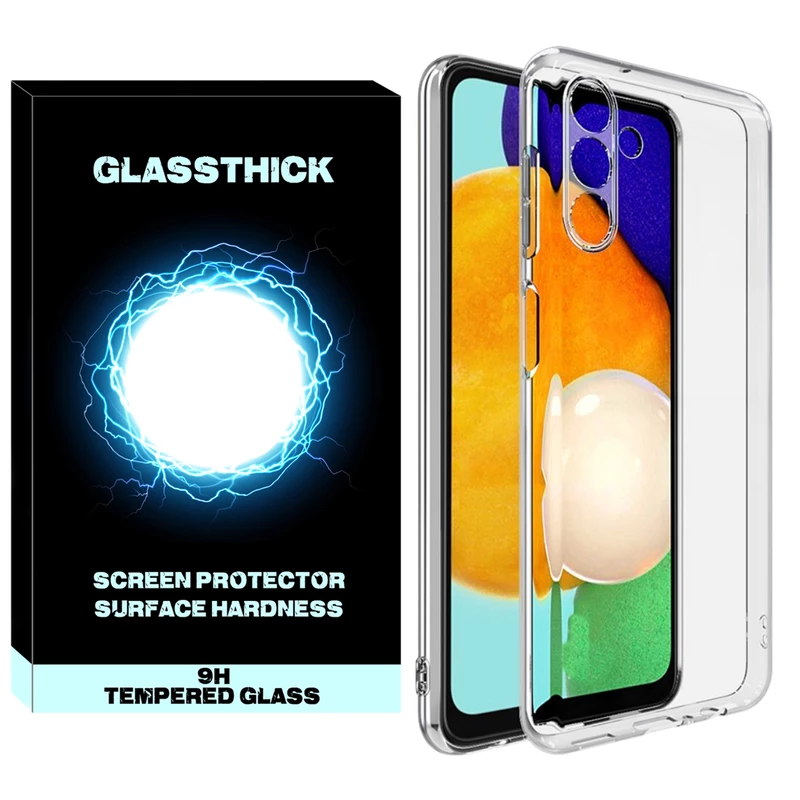 کاور گلستیک مدل Clear مناسب برای گوشی موبایل سامسونگ Galaxy A04s / A13 5G