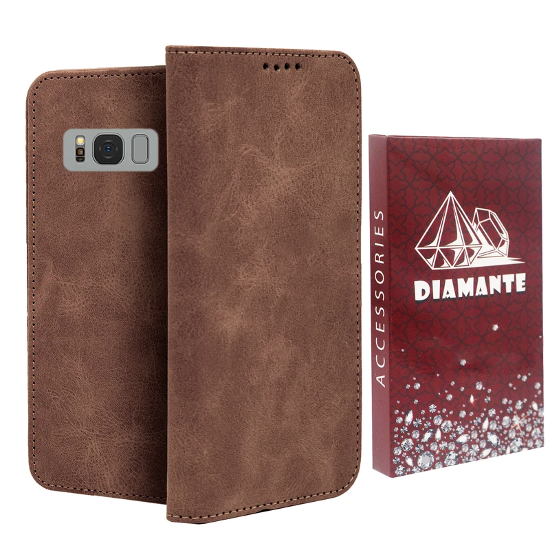 کیف کلاسوری دیامانته مدل Speek Rd مناسب برای گوشی موبایل سامسونگ Galaxy S8
