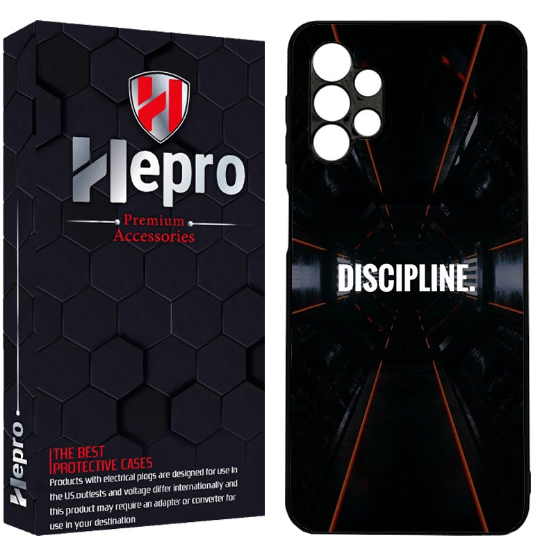 کاور هپرو طرح DISCIPLINE کد Dimo-108 مناسب برای گوشی موبایل سامسونگ Galaxy A17