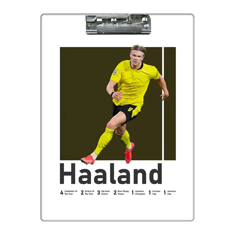 تخته شاسی طرح فوتبالیست هالند کد 7111949 سایز A4