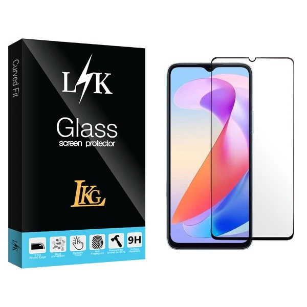محافظ صفحه نمایش شیشه ای ال کا جی مدل LKK مناسب برای گوشی موبایل آنر X6a