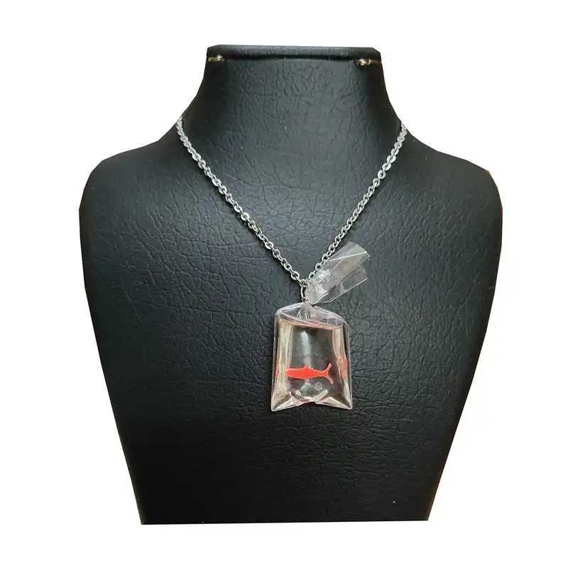 گردنبند دخترانه مدل ماهی