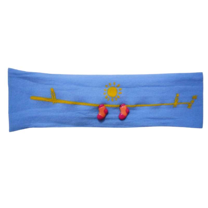 هدبند زنانه مدل لنگه کفش