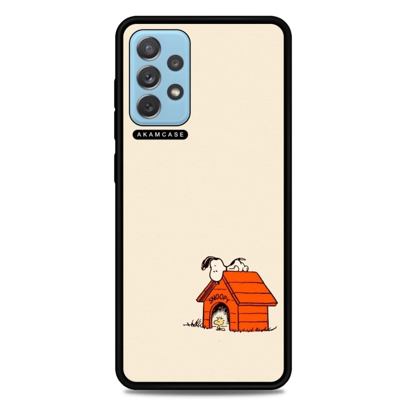 کاور آکام مدل AMCWSGA72-SNOOPY7 مناسب برای گوشی موبایل سامسونگ Galaxy A72